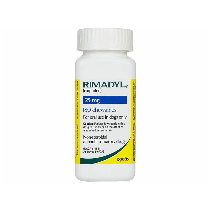 Rimadyl 25 Mg 180 Ct Chewables | Order Rimadyl tabs for dogs