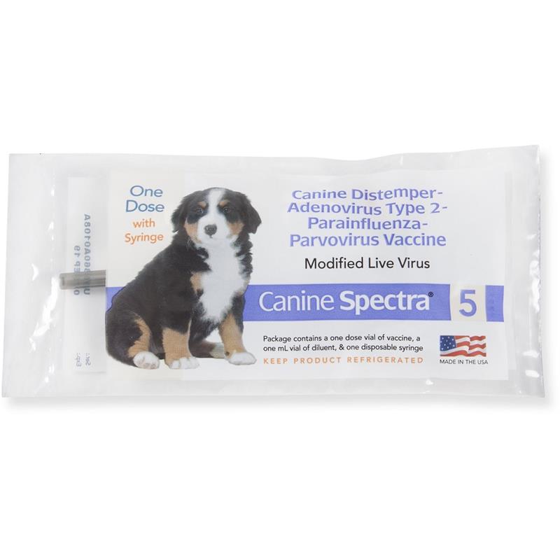 Buy Spectra 5 Vaccine for healthy dogs 6 weeks or older