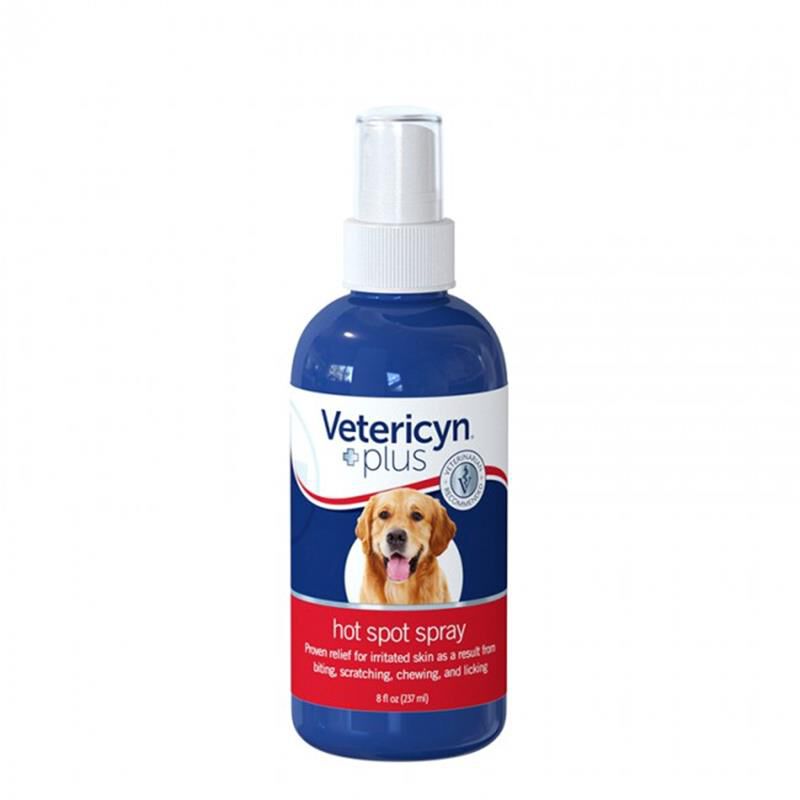 Topical antibiotic spray top for dogs