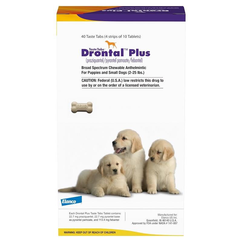 Drontal plus sale taste tabs