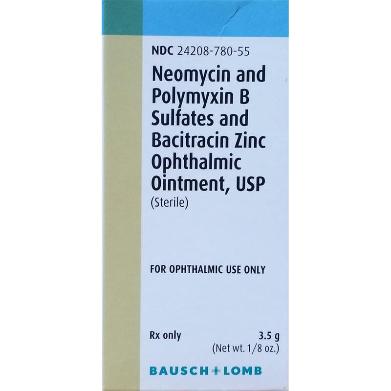 Bausch and lomb neomycin and polymyxin b sulfates for dogs sale