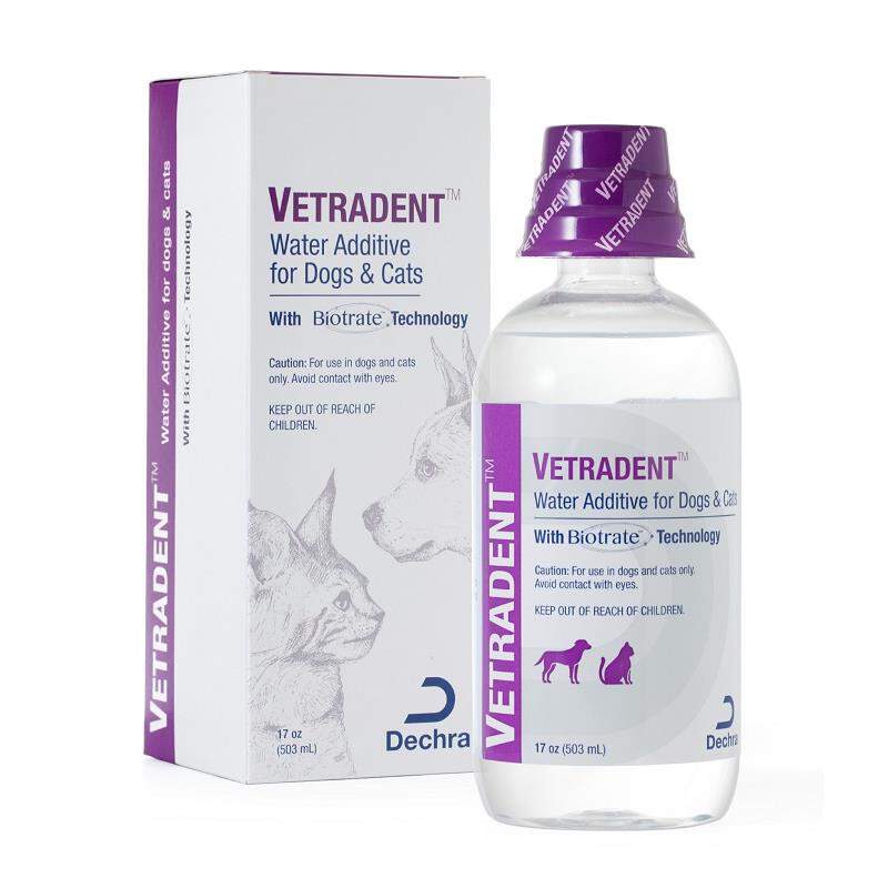 Vetradent Water Additive for Dental Health in Dogs & Cats