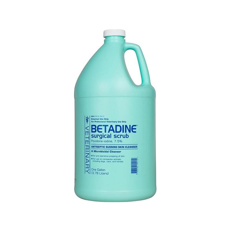 Buy Betadine Surgical Scrub Gallon for Veterinarian facilities