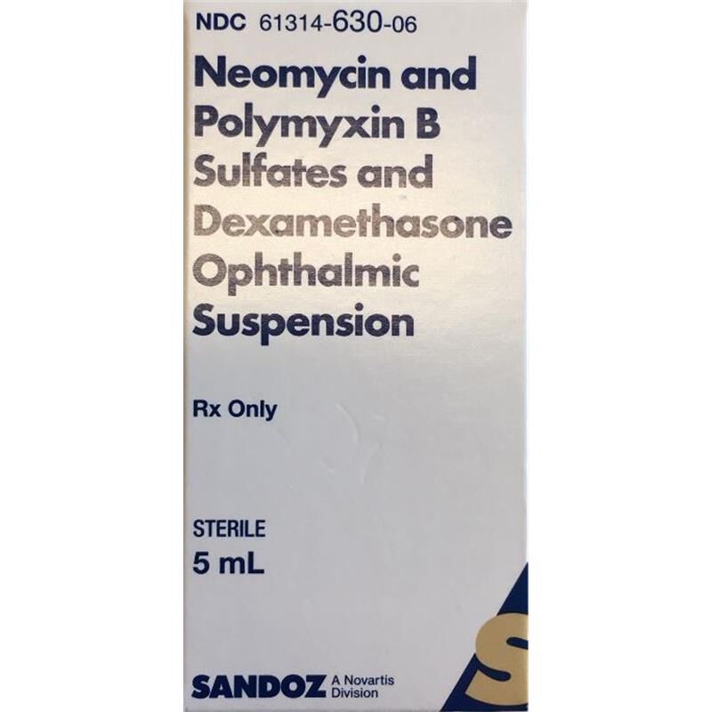 Neomycin and polymyxin eye drops for dogs hotsell