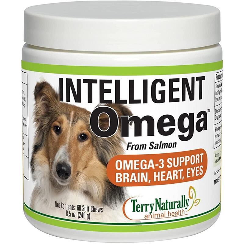 Terry Naturally Animal Health Intelligent Omega Salmon Oil for Dogs