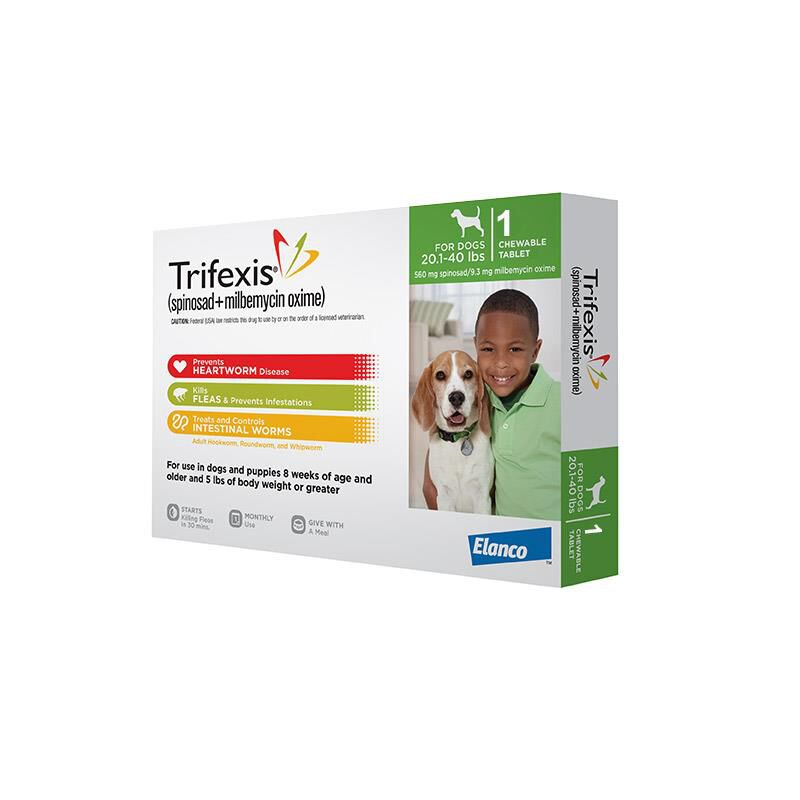 Lowest Price on Trifexis Chewable Tablets for Dogs Allivet Pet