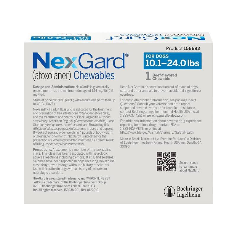 Nexgard dosage outlet