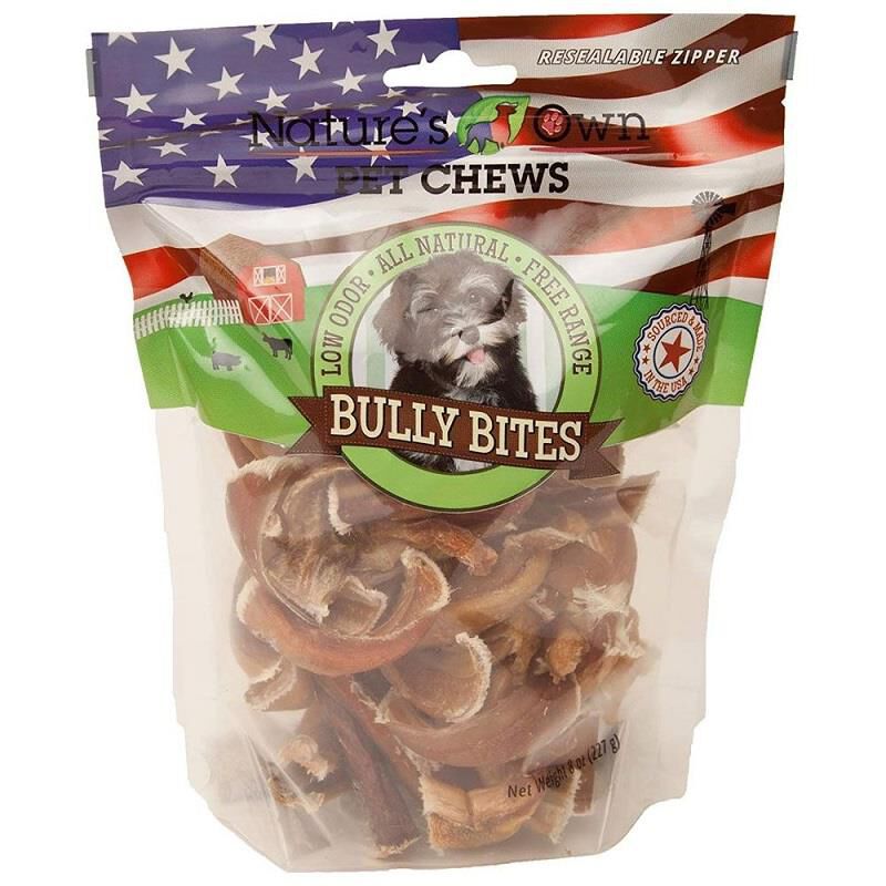 bully bites dog food