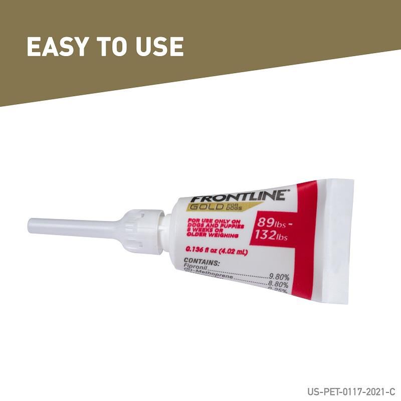 Frontline gold application best sale