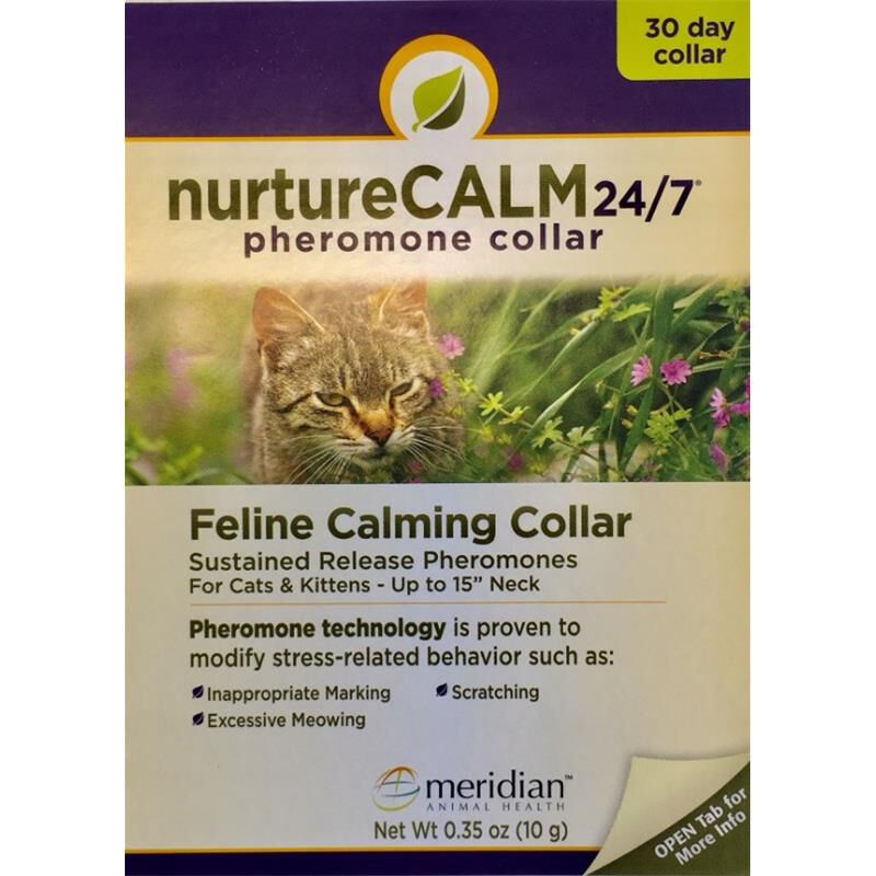 NurtureCALM 24 7 Pheromone Calming Collar For Cats Allivet