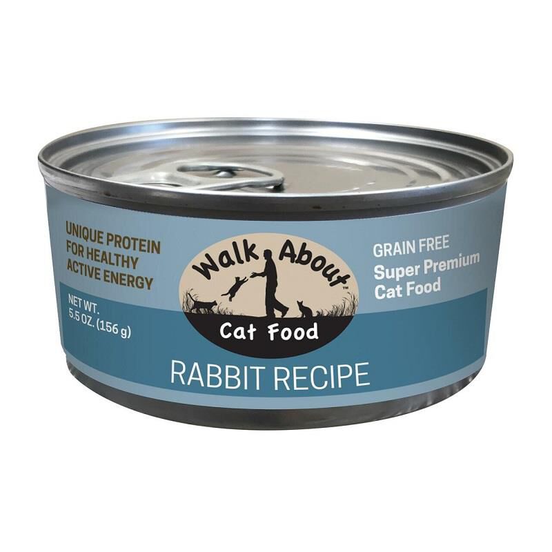 cat food with rabbit protein