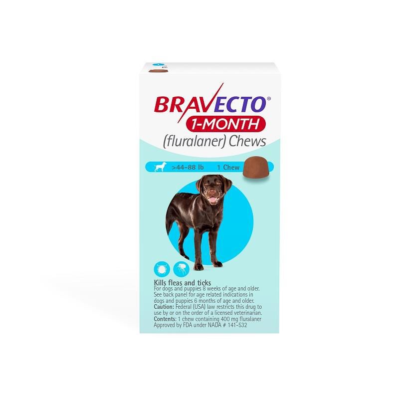 Bravecto hotsell chews rx