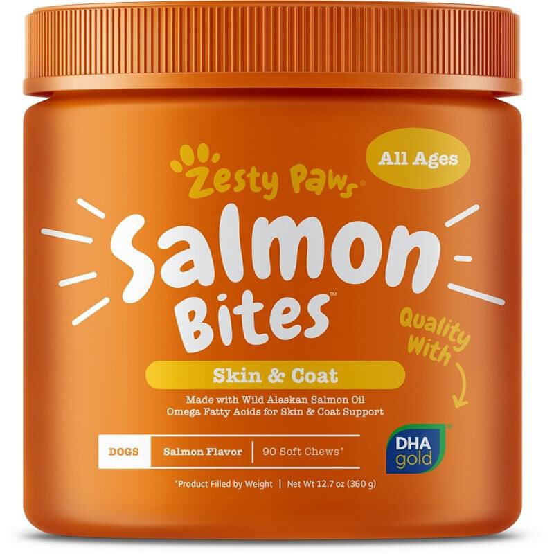 zesty paws salmon bites side effects