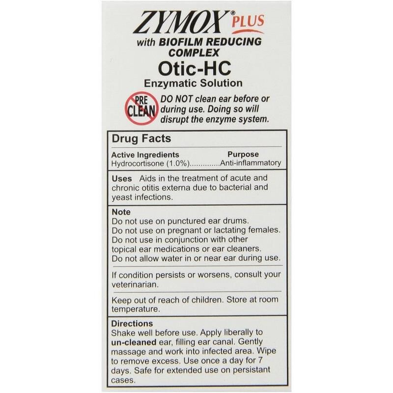 Zymox active outlet ingredient