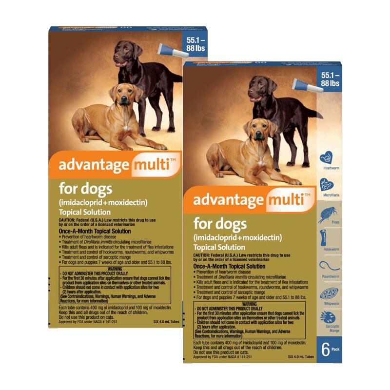 Advantage multi deals 88 for dogs