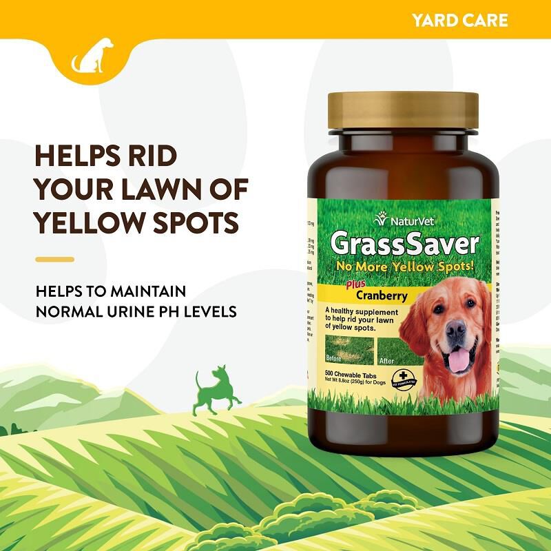 Order NaturVet GrassSaver Tabs For Dogs At The Best Price