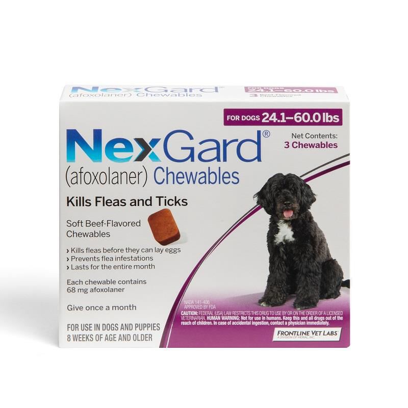 Vet recommended flea pill for clearance dogs