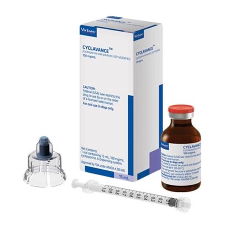 Cyclavance (Cyclosporine Oral Solution) 100 Mg/ml For Dogs