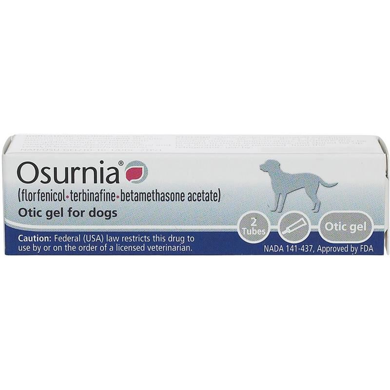 Osurnia Otic Gel for Dogs Ear Infections Medication Allivet