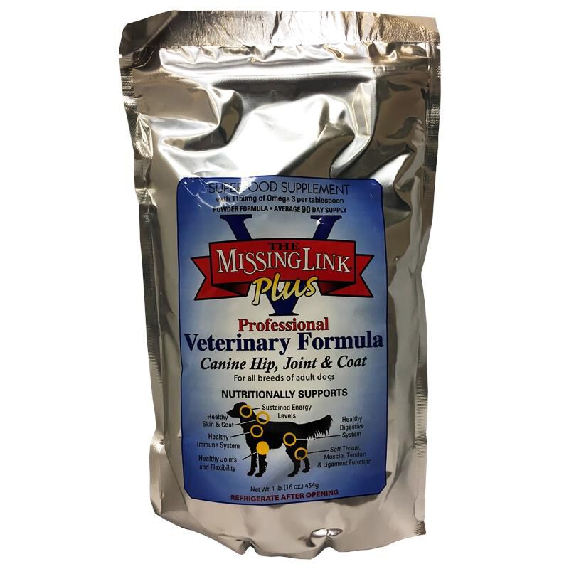 Missing Link Vet Plus Canine formula Missing Link dog supplement