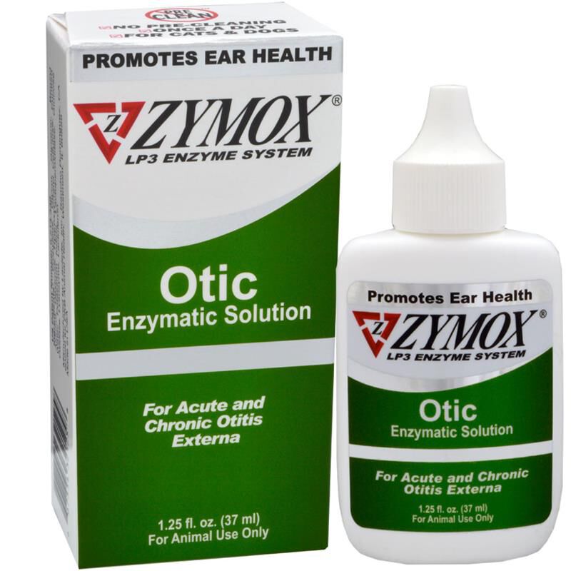 Zymox for ear outlet infections in dogs