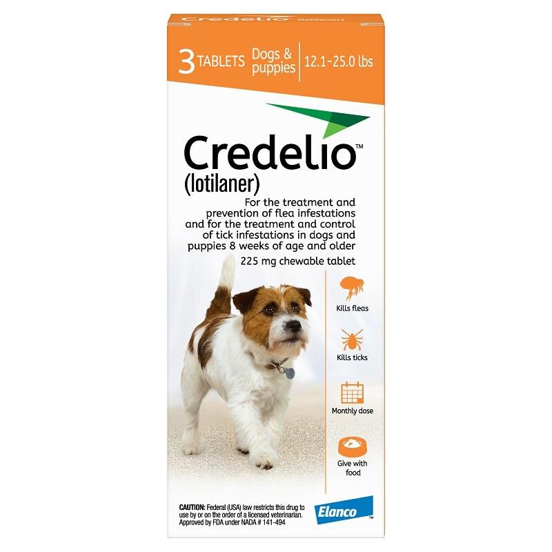 Credelio Flea Tick Chewable Pills for Dogs Puppies