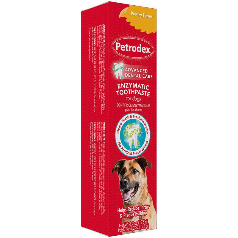 Petrodex Enzymatic Poultry Flavored Toothpaste for Dogs 6.2 oz