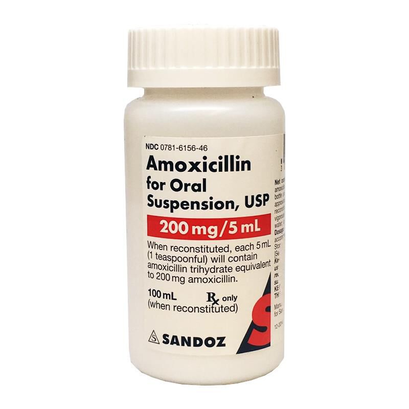 Buy Amoxicillin Potassium Clavulanate Oral for Dogs and Cats 250mg 5mL