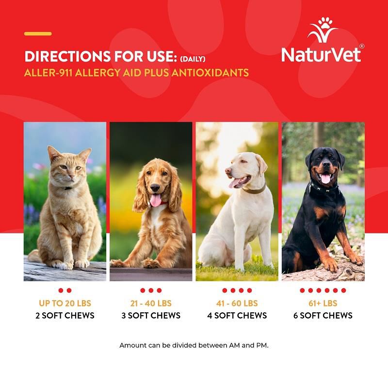 Naturvet hemp allergy aid best sale