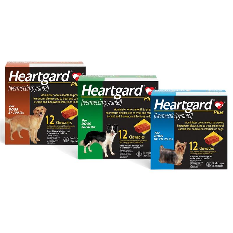 Heartgard Plus Chewables for Dogs 