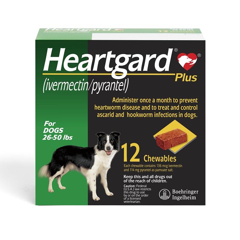 Heartgard Plus Chewables For Dogs Allivet