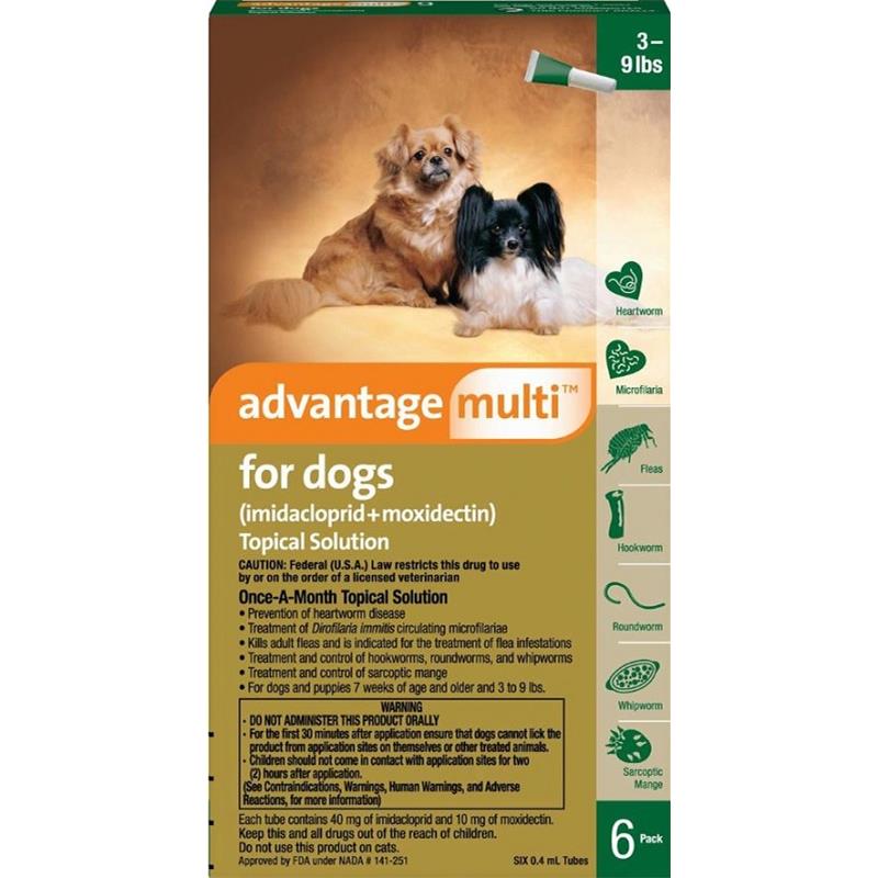Bayer Advantage Multi flea for dogs 