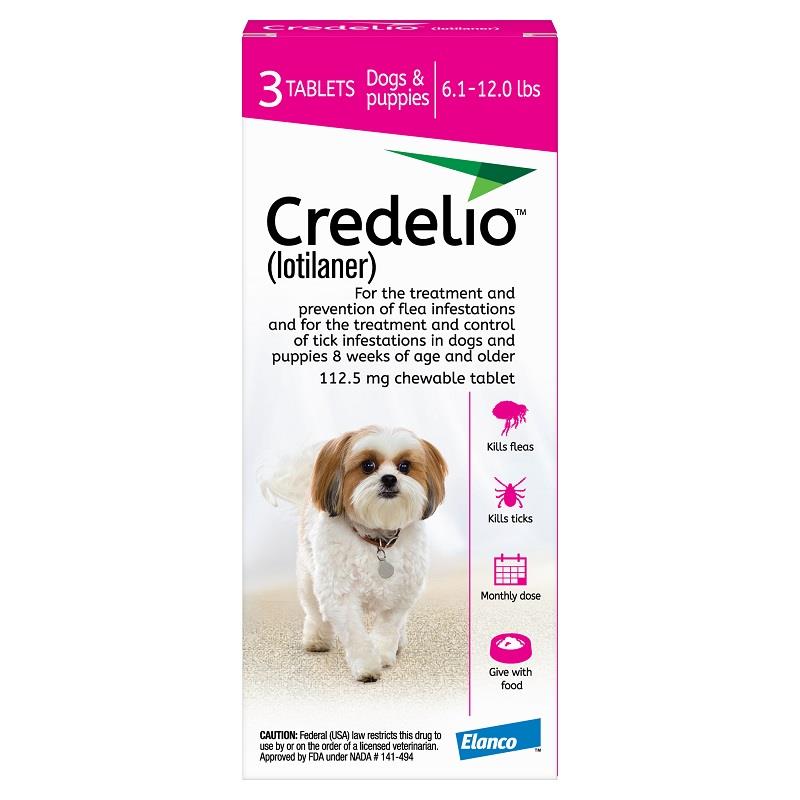 Credelio Flea Tick Chewable Tablets For Dogs Puppies Allivet