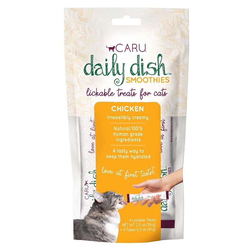 Caru Daily Dish Smoothies Lickable Treats for Cats | Allivet