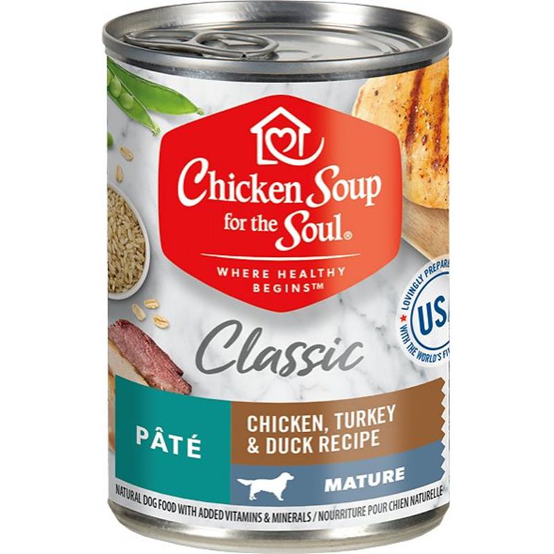 Chicken Soup For The Soul Mature Chicken, Turkey & Duck Recipe Canned