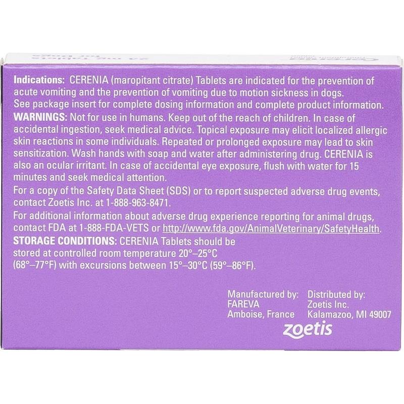 Cerenia Tablets Allivet