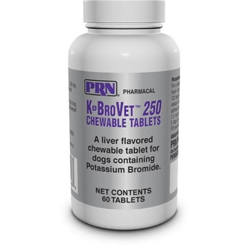 K-BroVet Potassium Bromide Chewable Tablets for Dogs | Allivet