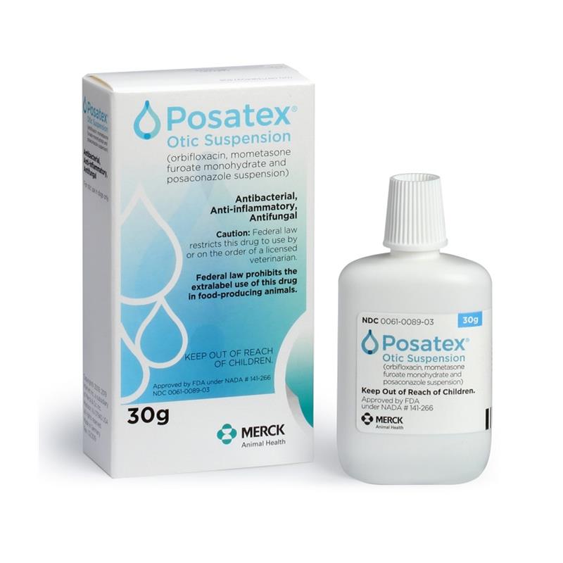 Buy Posatex Otic Suspension 15gm | Ear Drops for Dogs | Allivet