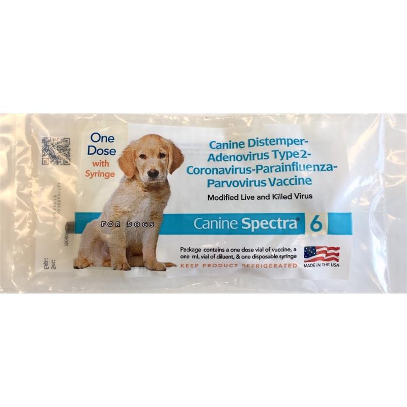 Spectra 6 Single Syringe Dog Vaccine Buy Spectra 6 Vaccine