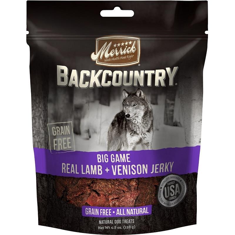 Merrick Backcountry Big Game Real Lamb & Venison Jerky | Allivet