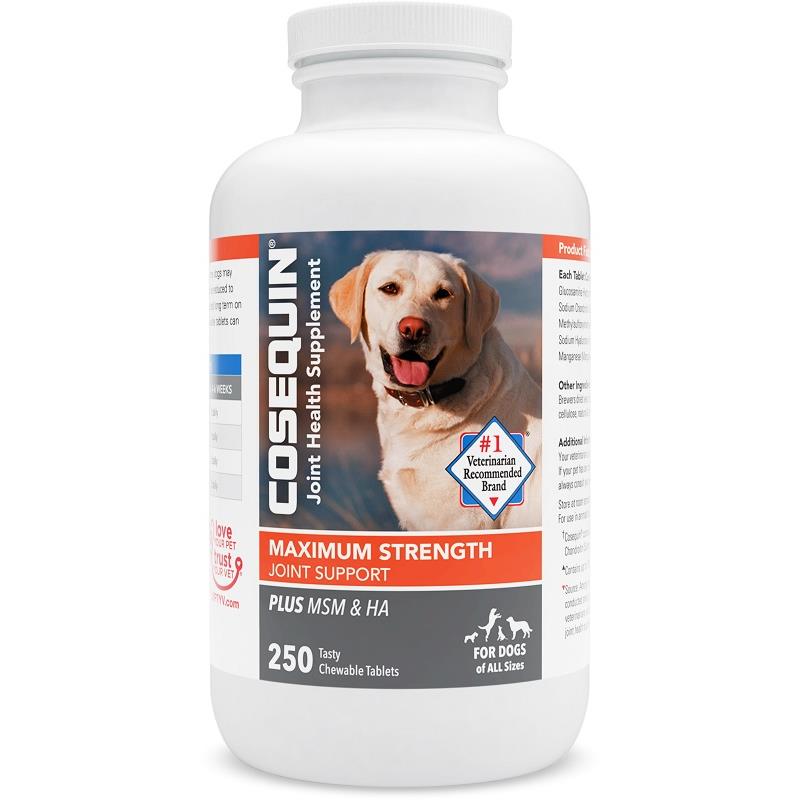 Cosequin Maximum Strength Plus MSM & HA Joint Health Supplement for