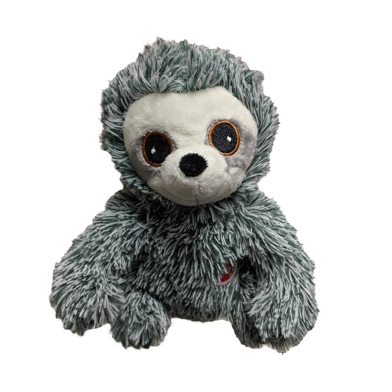 plush sloth dog toy