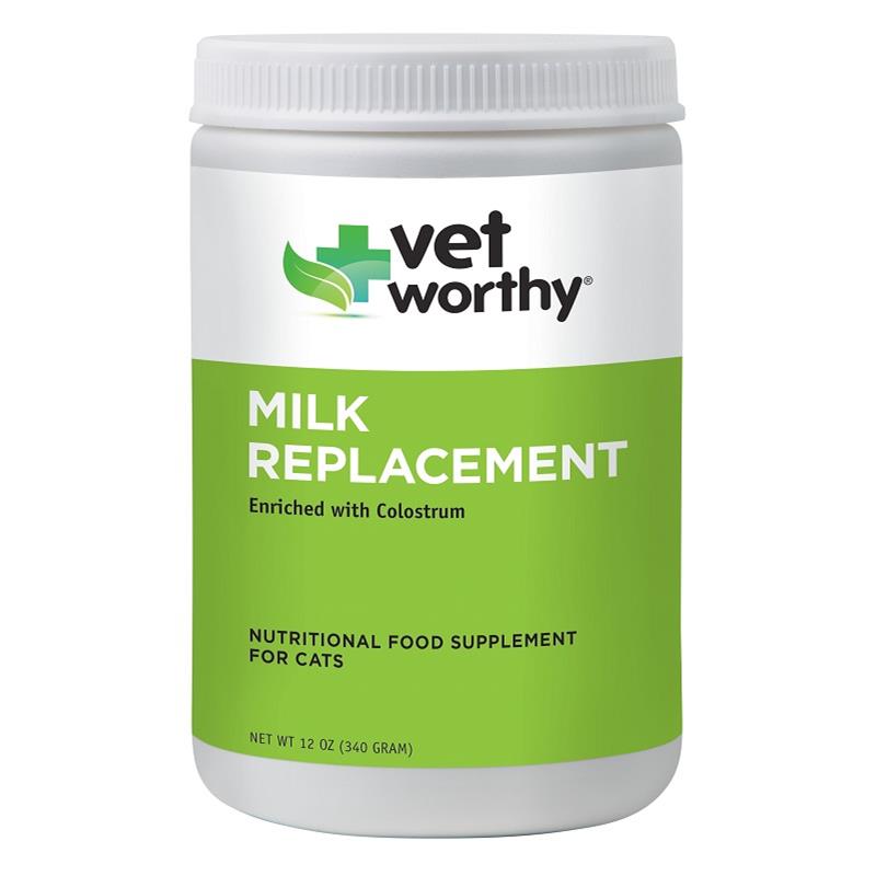 Vet Worthy Milk Replacement Powder for Cats, 12 oz Allivet