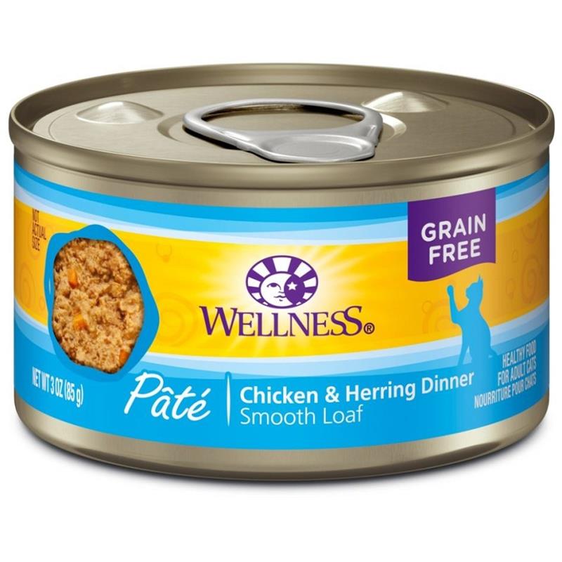 Wellness Complete Health Adult Natural Grain Free Chicken and Herring ...