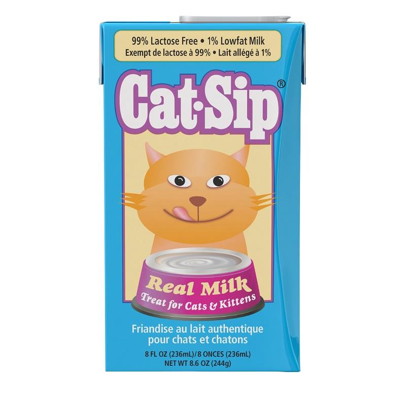 free cat sip real milk treat sample