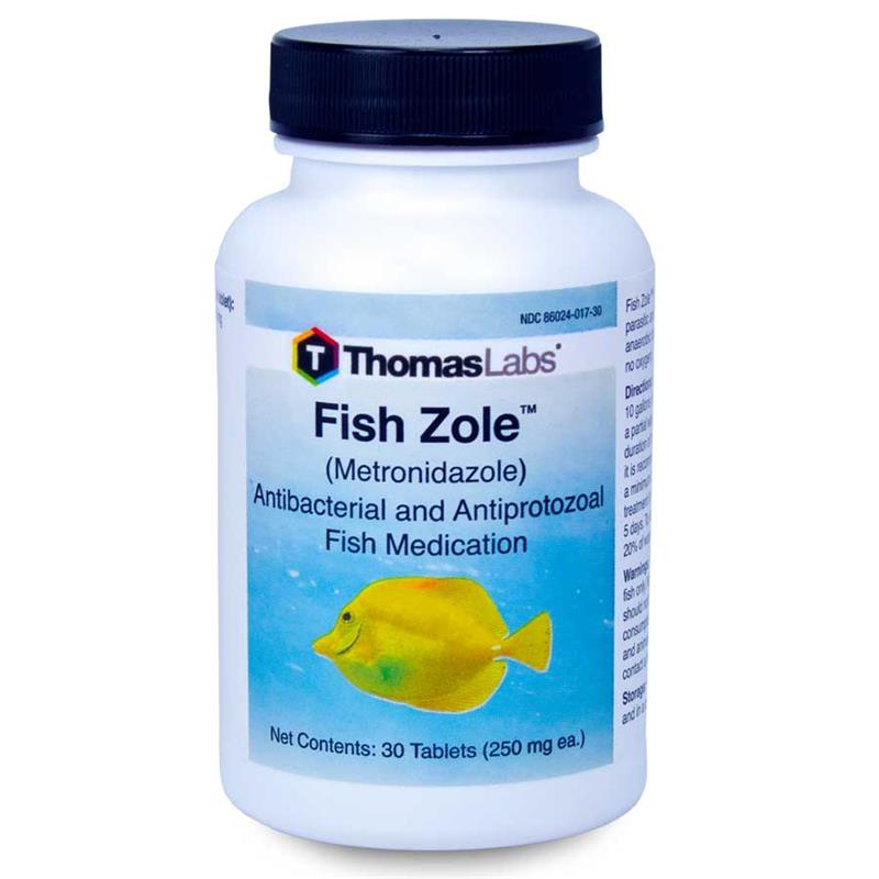 Fish Zole (Metronidazole) 250 mg, 30 ct Tablets Allivet