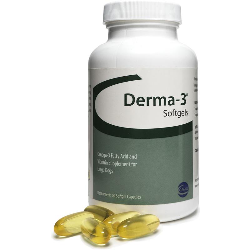 Sogeval Derma 3 Softgel For Dogs | Derma-3 Softgel | Allivet Pet Pharmacy