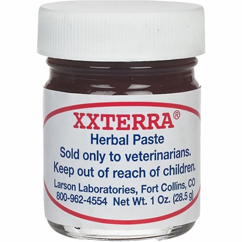 Buy XXTERRA Herbal Paste for Horses Sarcoid Treatment Allivet