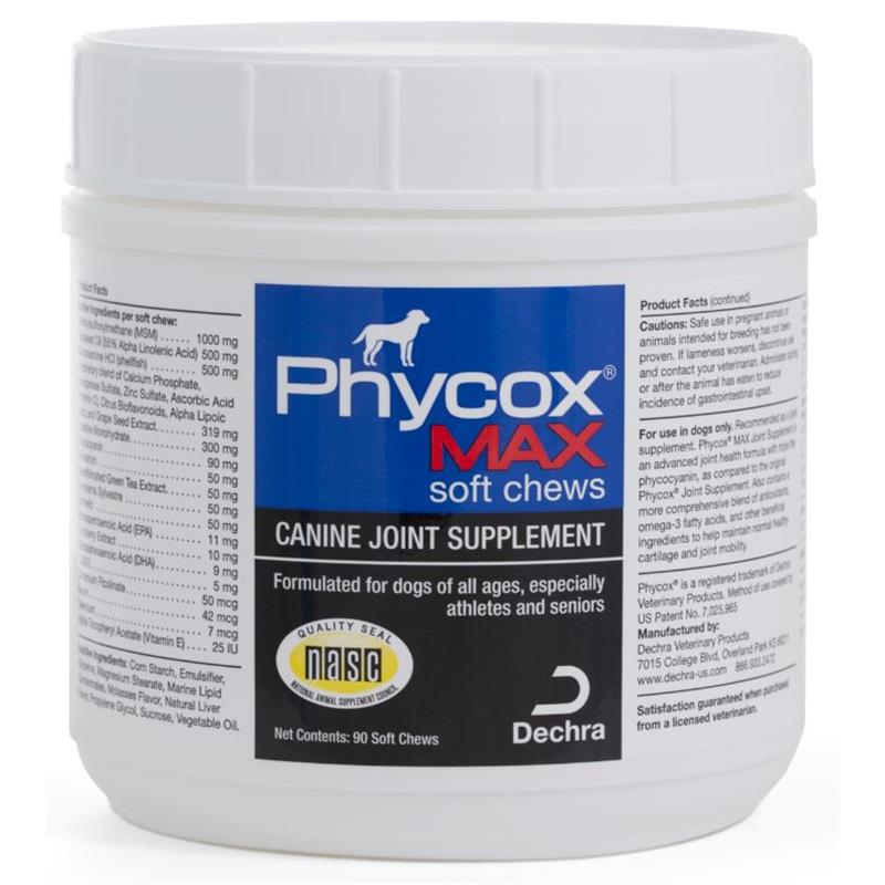 Phycox Max for Dogs, 90 Soft Chews | Allivet