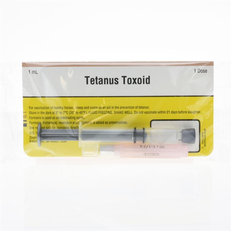 Tetanus Toxoid Vaccination | Tetanus Toxoid for Horses | Allivet Pet